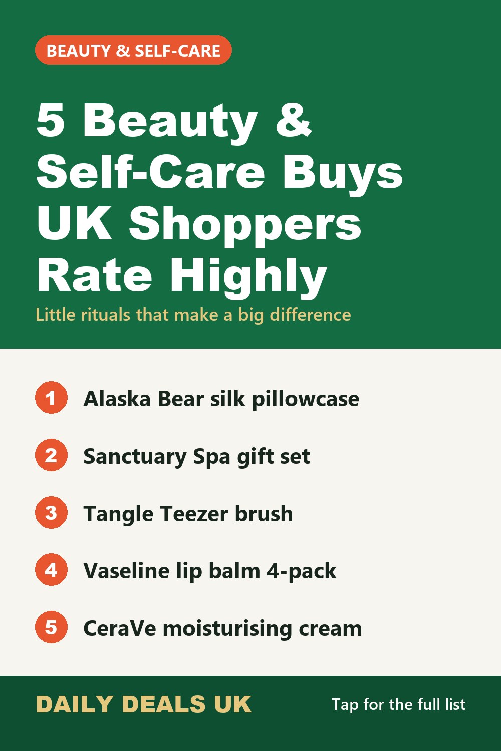 5 Beauty & Self-Care Buys UK Shoppers Rate Highly